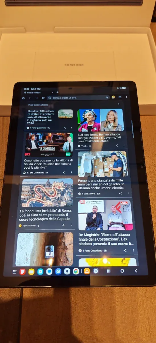 Samsung Galaxy Tab A9+ Blu afbeelding 3