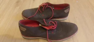 Zapatos de piel DJ Santa marrones