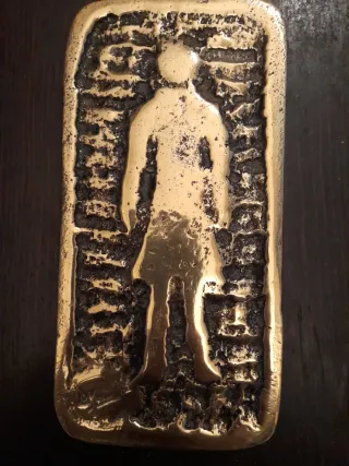 Placas Baño Bronce David Marshall