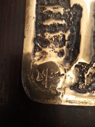 Placas Baño Bronce David Marshall