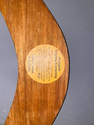 Bumerán Australiano Original Pintado