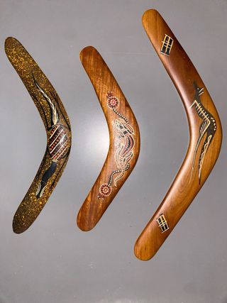 Bumerán Australiano Original Pintado