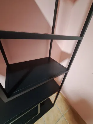 Estantería Metálica Negra