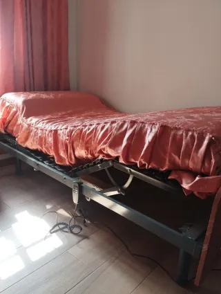 Cama eléctrica articulada 90x190