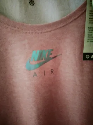 Camiseta Nike Air Deportiva Rosa envejecido