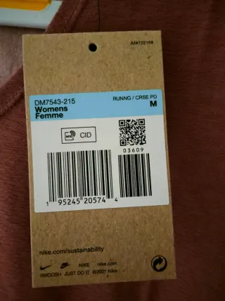 Camiseta Nike Air Deportiva Rosa envejecido