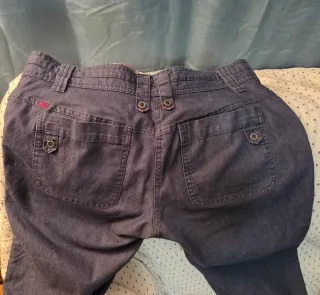 Pantalón mujer convertible Quechua azul