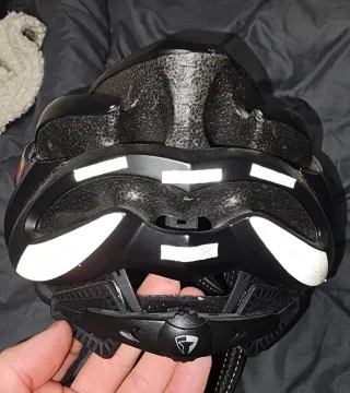 Casco MTB Negro con Logo Fox