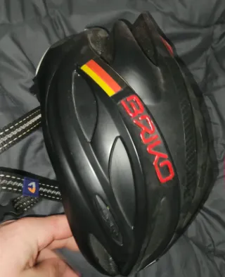 Casco MTB Negro con Logo Fox