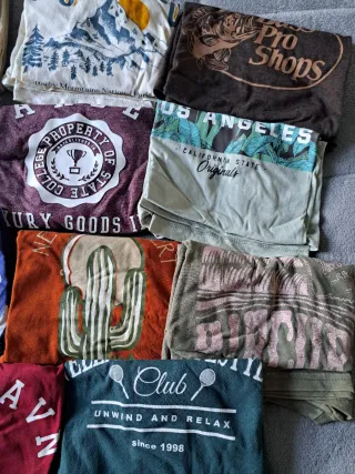 Lote 11 Camisetas Varios colores