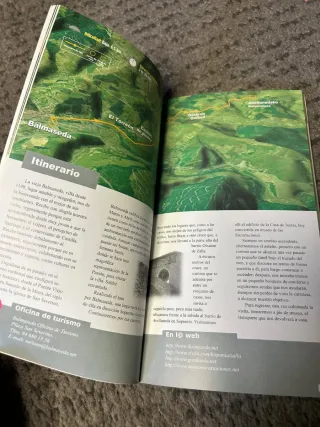 Lote de libros de rutas por Bizkaia.