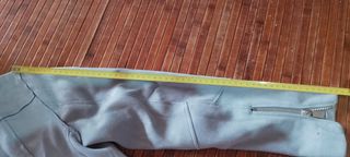 Chaqueta ante azul cielo T.36. Medidas en las foto