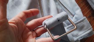 Chaqueta ante azul cielo T.36. Medidas en las foto