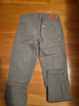 Levi's 710 Super Skinny Jeans Verdes t27