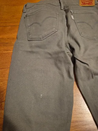 Levi's 710 Super Skinny Jeans Verdes t27