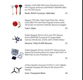 Drone FPV iFlight Negro