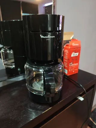 Cafetera Moulinex UNO Negra