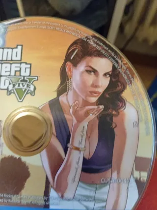 Grand Theft Auto V PS4 Blu-ray Disc