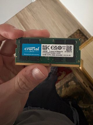 Crucial 32GB DDR4-2666 SODIMM