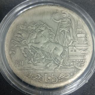 (N°34) 2 MONEDAS ANTIGUAS DE ITALA Y FRANCIA