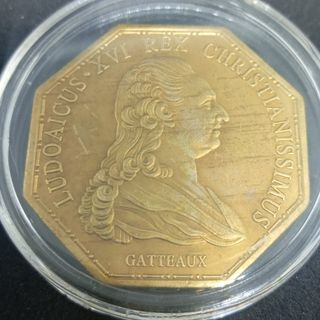 (N°34) 2 MONEDAS ANTIGUAS DE ITALA Y FRANCIA