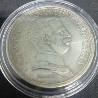 (N°34) 2 MONEDAS ANTIGUAS DE ITALA Y FRANCIA