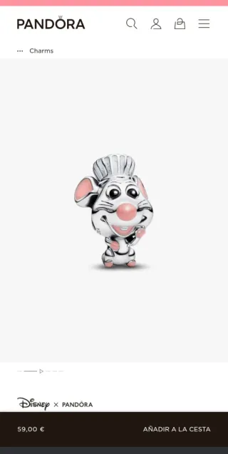 Pandora x Disney Charm Ratatouille