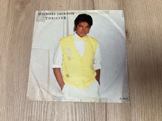 Single Michael Jackson Thriller. Perfil solidario