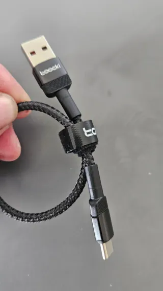 Cable USB-C a USB-C 60W Negro