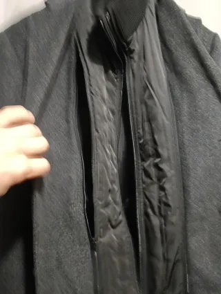 Abrigo paño hombre Fórmula Joven gris