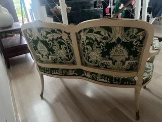 Sofá antiguo estilo Luis XV