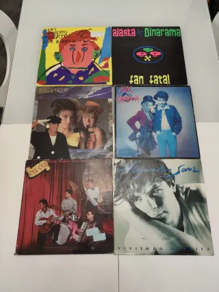 Lote 6 Vinilos Indie/Pop Rock Español