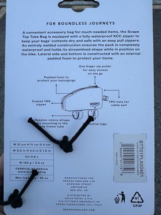 Bolsa Brooks England Scape Top