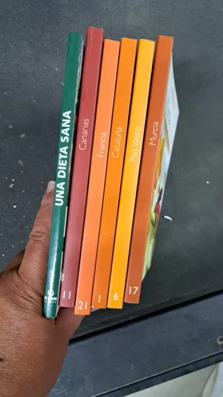 Libros de cocina recetas comida culinarios sueltos