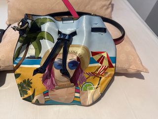 Bolso Nicole Lee estampado playa
