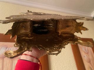 Reloj de sobremesa con figura ecuestre