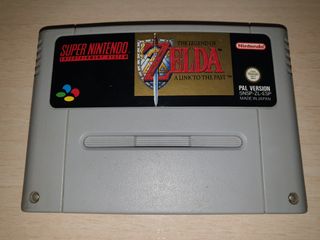The Legend of Zelda SNES PAL ESP Cartucho