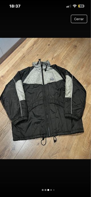 Chaqueta Kappa Windbreaker Retro Talla XXL