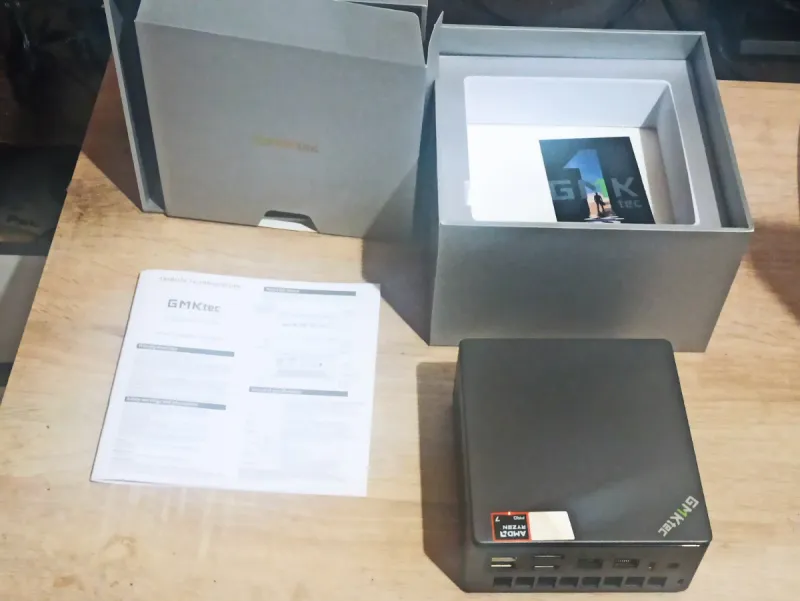 Mini PC GMKtec M7 Ultra ryzen 7 6850 16GB RAM ddr5 afbeelding 5
