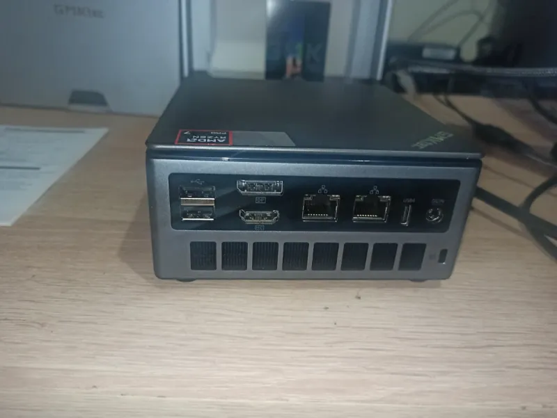 Mini PC GMKtec M7 Ultra ryzen 7 6850 16GB RAM ddr5 afbeelding 6