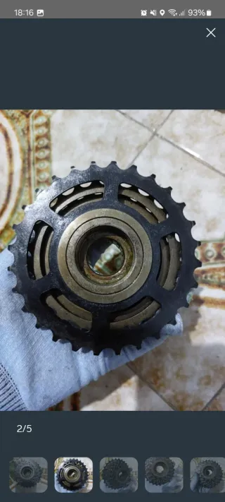 Pack Accesorios Bici: Pata, Piñón y Guardabarro