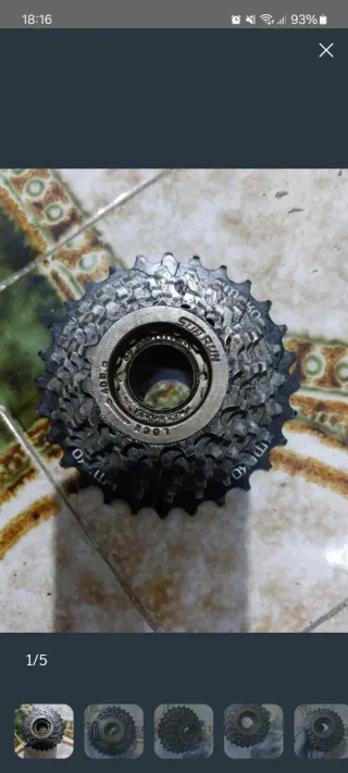 Pack Accesorios Bici: Pata, Piñón y Guardabarro