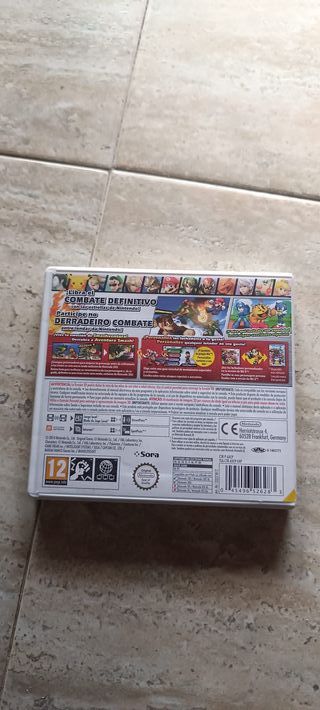 Super Smash Bros Nintendo 3DS + Tarjeta de Puntos