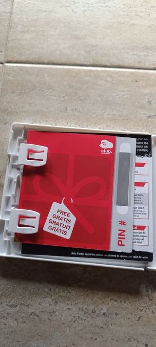 Super Smash Bros Nintendo 3DS + Tarjeta de Puntos