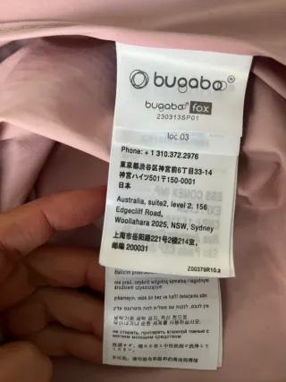 Capota Verano Bugaboo Fox Rosa