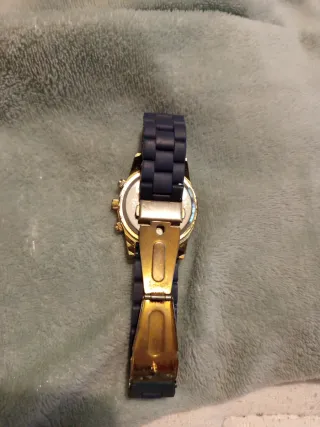 Reloj Michael Kors Azul y Dorado
