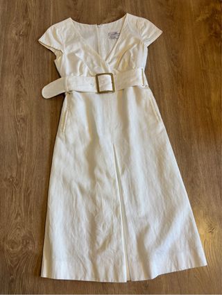 Vestido CH (Carolina Herrera) Blanco Talla 6