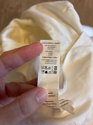 Vestido CH (Carolina Herrera) Blanco Talla 6