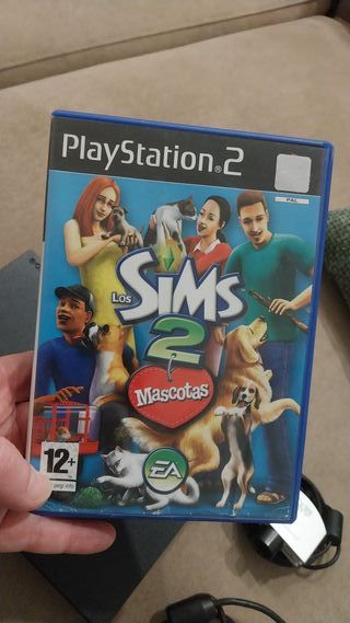 PS2 Slim Nera + 2 Controller + Gioco