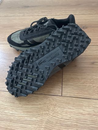 Zapatillas Lacoste Mujer Negras y Verdes